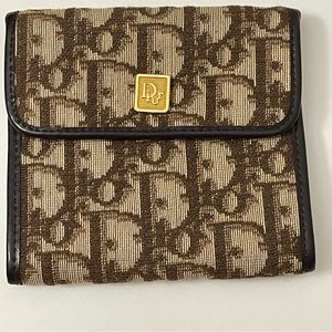 Vintage Dior Trotter Wallet